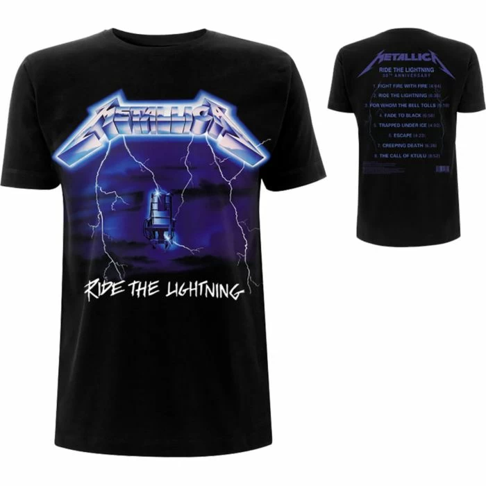 Metallica Ride The Lightning 30th Anniversary T-Shirt